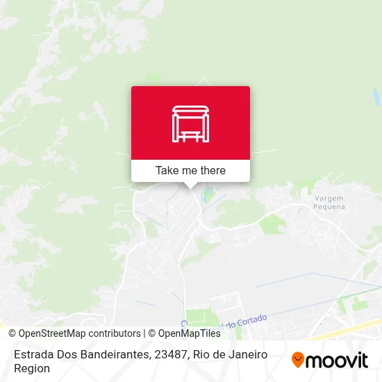 Estrada Dos Bandeirantes, 23487 map