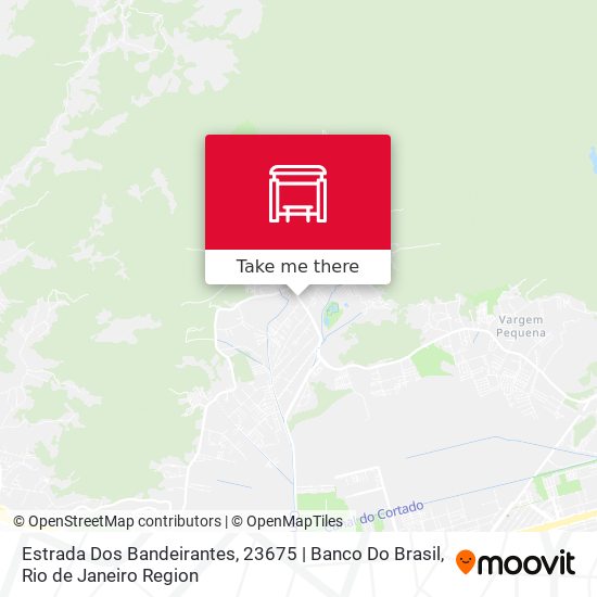 Estrada Dos Bandeirantes, 23675 | Banco Do Brasil map