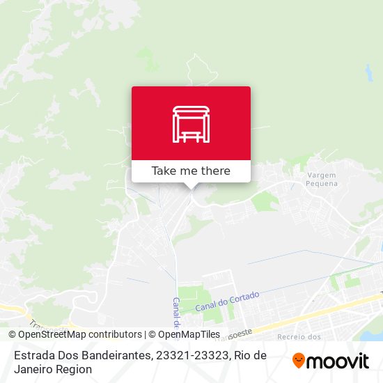 Estrada Dos Bandeirantes, 23321-23323 map