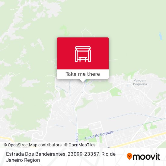 Estrada Dos Bandeirantes, 23099-23357 map