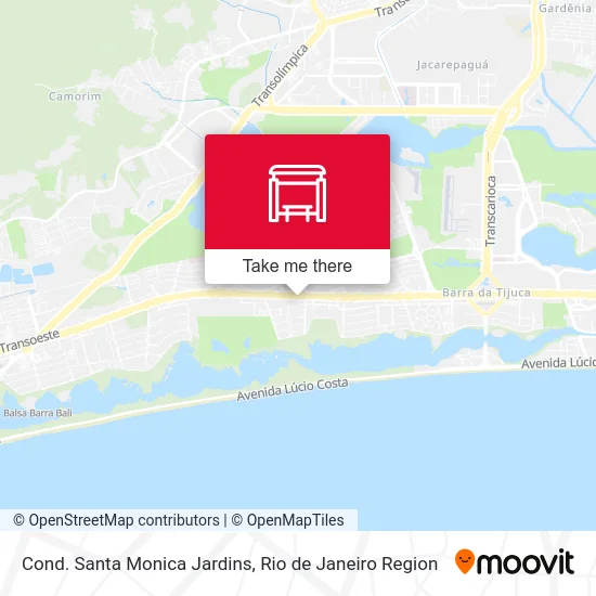 Cond. Santa Monica Jardins map