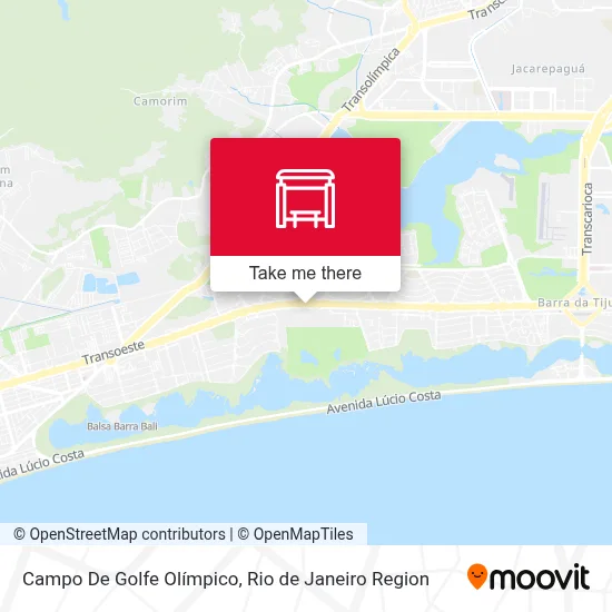 Campo De Golfe Olímpico map