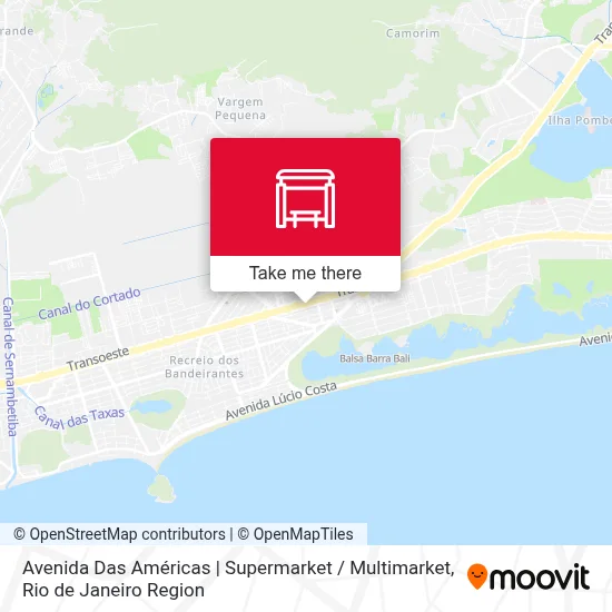 Avenida Das Américas | Supermarket / Multimarket map