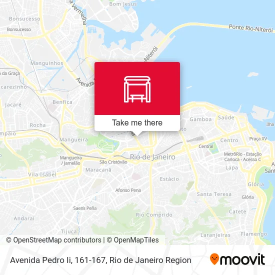 Avenida Pedro Ii, 161-167 map