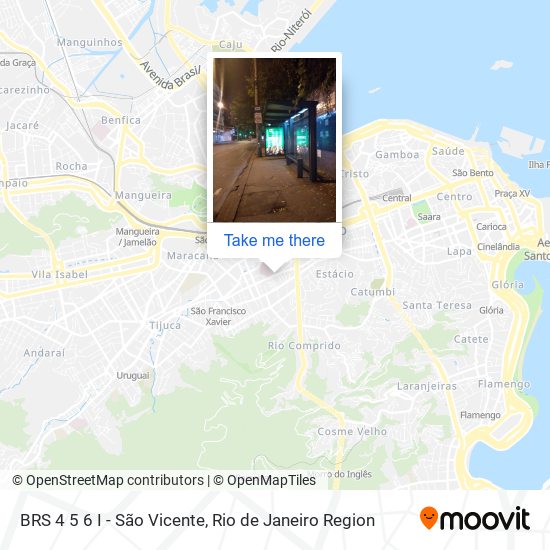 BRS 4 5 6 I - São Vicente map