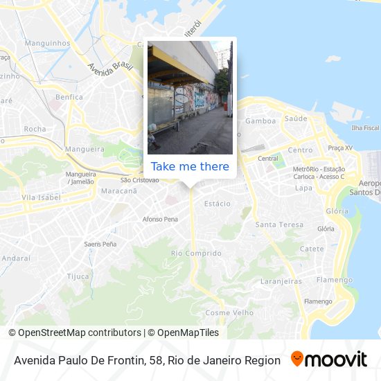 Avenida Paulo De Frontin, 58 map