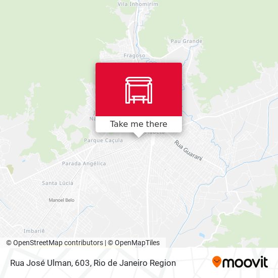 Rua José Ulman, 603 map
