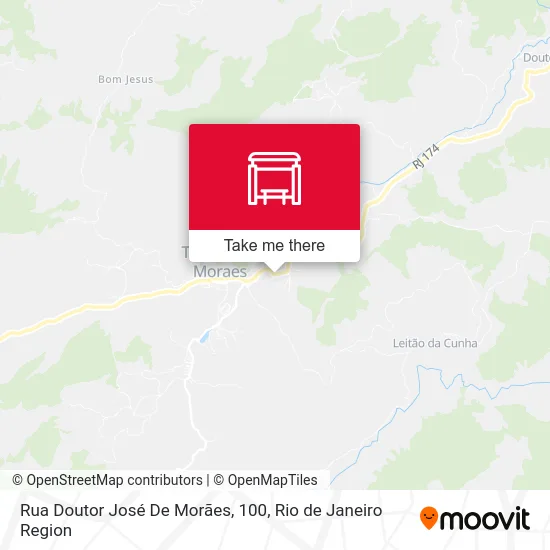 Rua Doutor José De Morães, 100 map