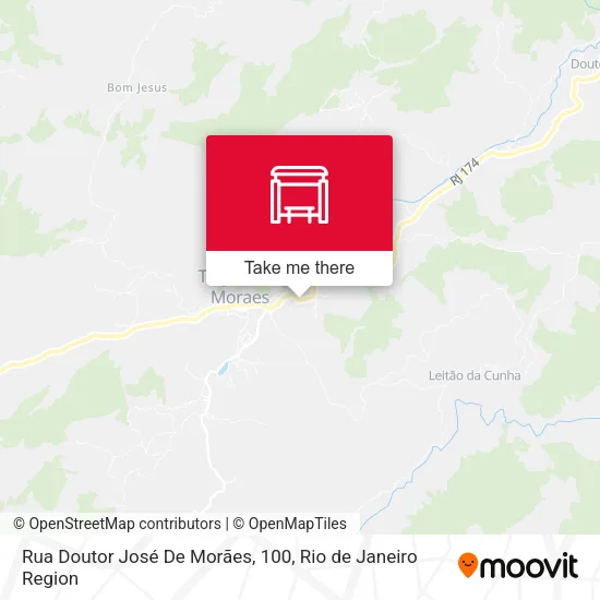 Rua Doutor José De Morães, 100 map