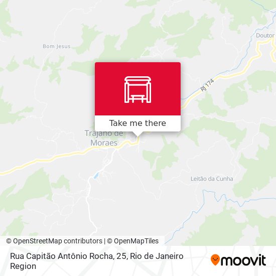 Rua Capitão Antônio Rocha, 25 map
