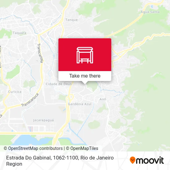 Estrada Do Gabinal, 1062-1100 map