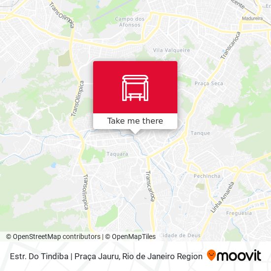 Estr. Do Tindiba | Praça Jauru map