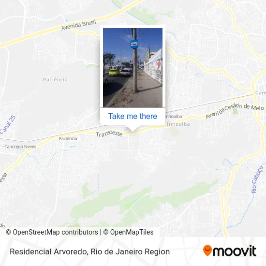 Residencial Arvoredo map