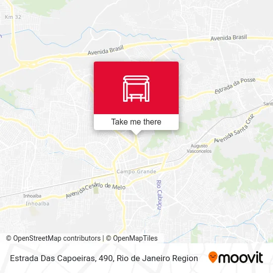 Estrada Das Capoeiras, 490 map