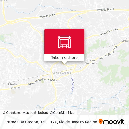 Estrada Da Caroba, 928-1170 map