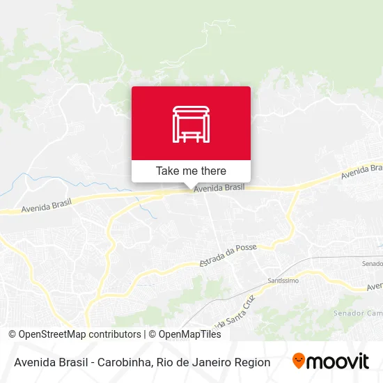 Avenida Brasil - Carobinha map