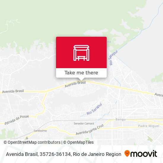 Mapa Avenida Brasil, 35726-36134