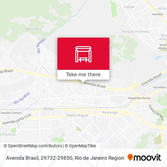 Mapa Avenida Brasil, 29732-29850