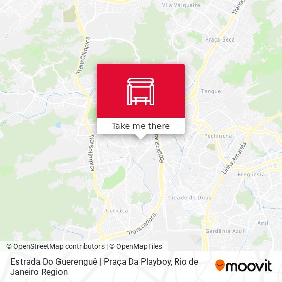 Estrada Do Guerenguê | Praça Da Playboy map