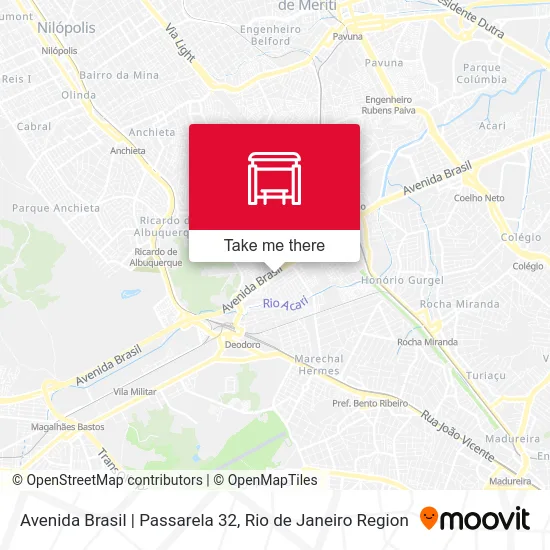 Avenida Brasil | Passarela 32 map
