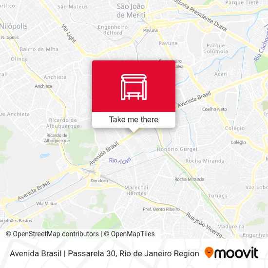 Avenida Brasil | Passarela 30 map