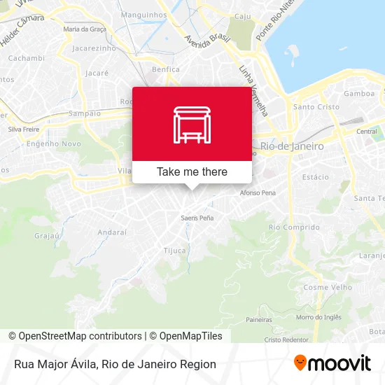 Rua Major Ávila map