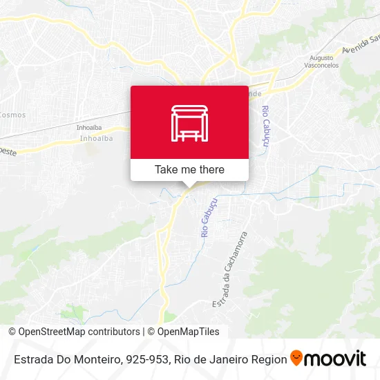 Estrada Do Monteiro, 925-953 map