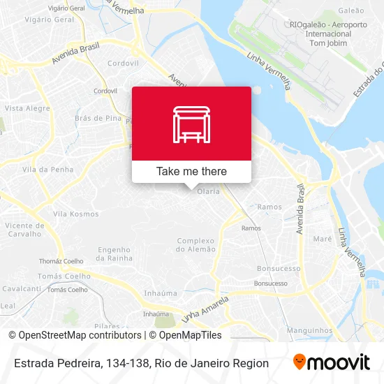 Estrada Pedreira, 134-138 map