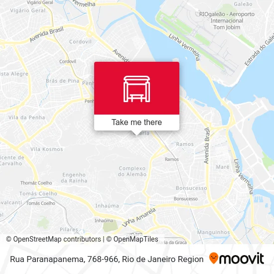 Rua Paranapanema, 768-966 map