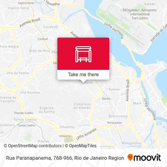 Rua Paranapanema, 768-966 map