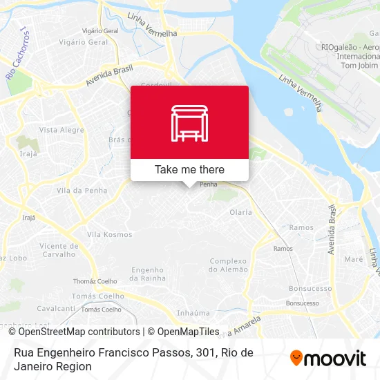 Rua Engenheiro Francisco Passos, 301 map