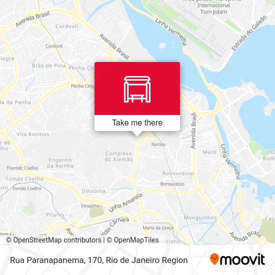 Rua Paranapanema, 170 map