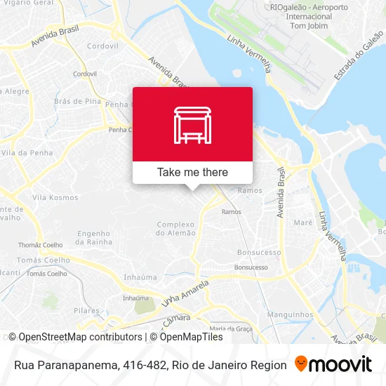 Rua Paranapanema, 416-482 map