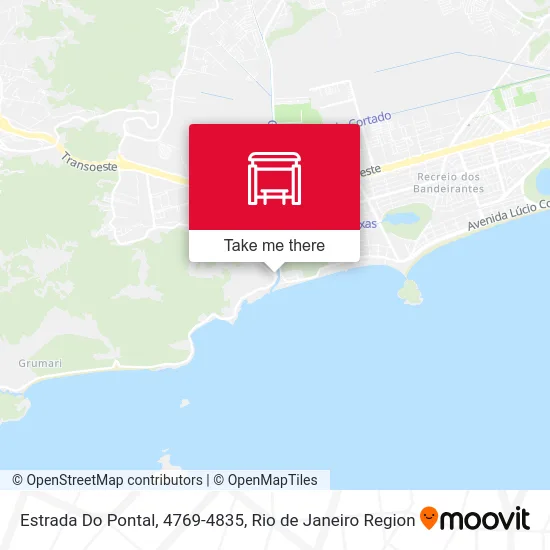 Estrada Do Pontal, 4769-4835 map