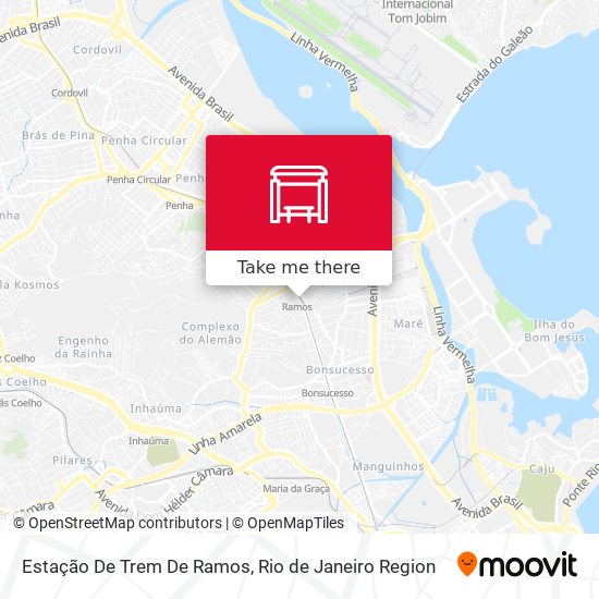 Estação De Trem De Ramos map