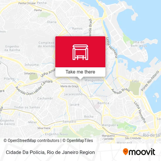 Cidade Da Polícia map