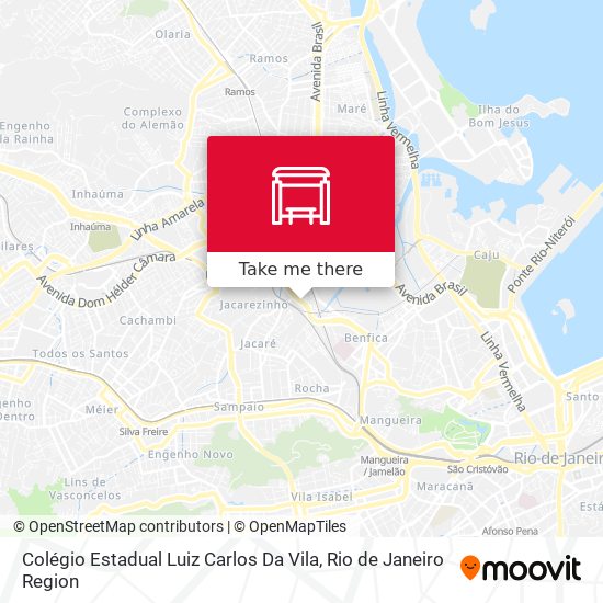 Colégio Estadual Luiz Carlos Da Vila map