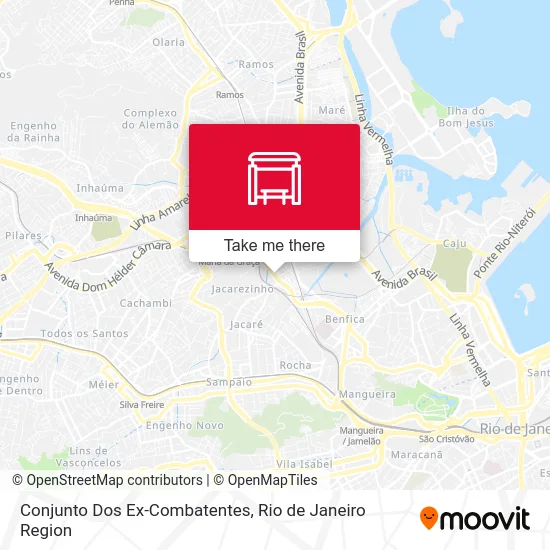 Conjunto Dos Ex-Combatentes map