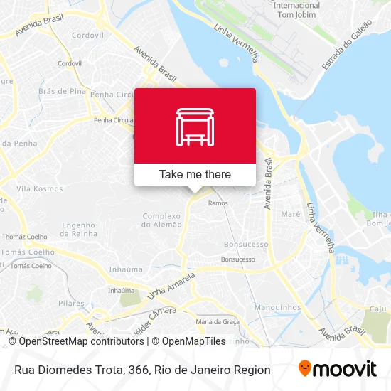 Rua Diomedes Trota, 366 map