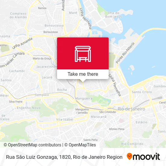 Rua São Luiz Gonzaga, 1820 map