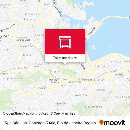 Rua São Luiz Gonzaga, 746a map