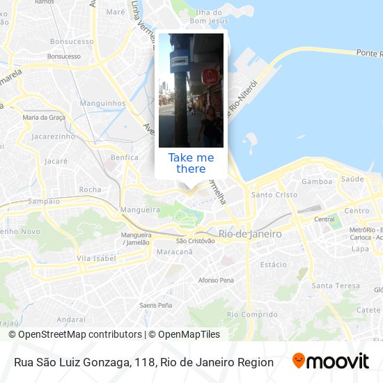 Mapa Rua São Luiz Gonzaga, 118