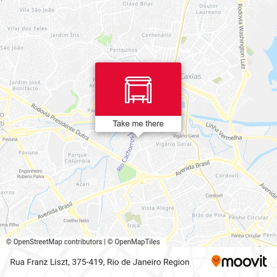 Rua Franz Liszt, 375-419 map