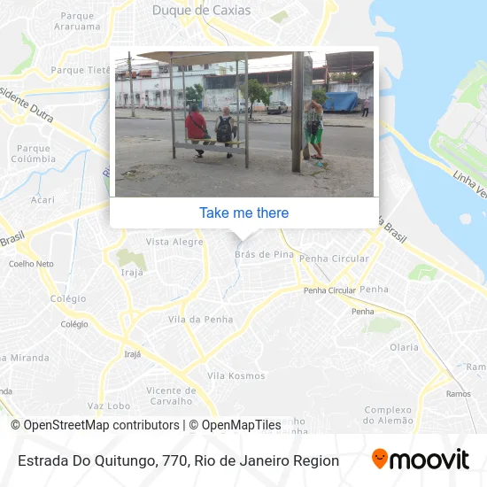 Estrada Do Quitungo, 770 map