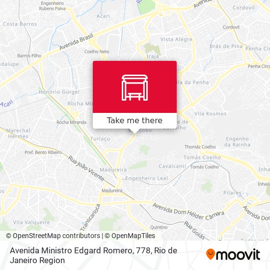 Avenida Ministro Edgard Romero, 778 map