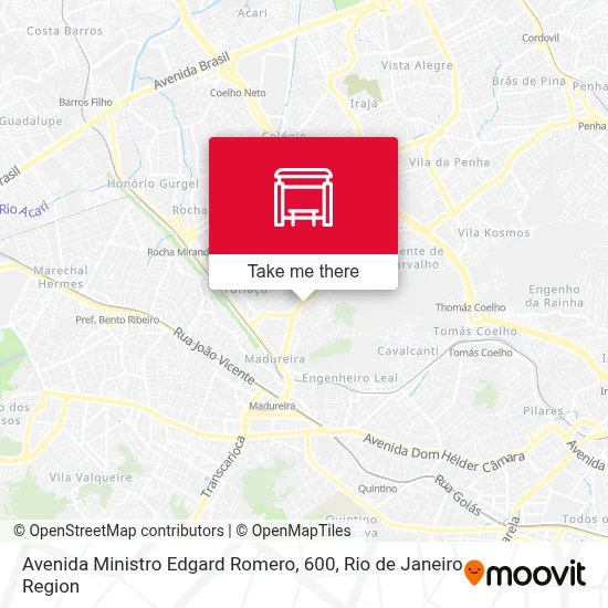 Avenida Ministro Edgard Romero, 600 map