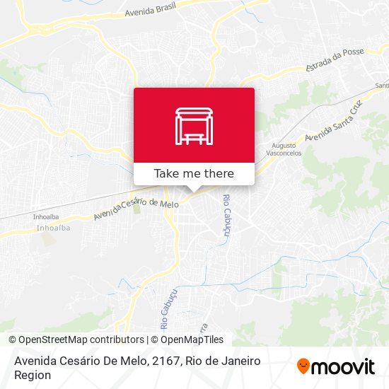 Avenida Cesário De Melo, 2167 map