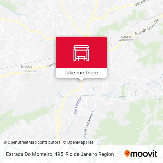 Estrada Do Monteiro, 495 map