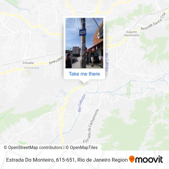 Estrada Do Monteiro, 615-651 map