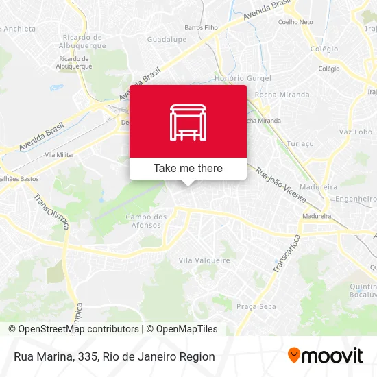 Rua Marina, 335 map